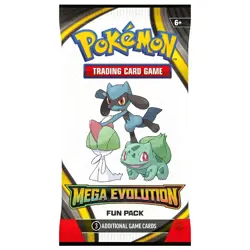 Pokemon TCG mega evolution Booster fun Pack Sealed (3 cards) - Image 1