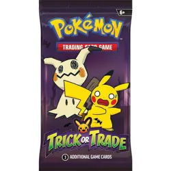 Pokemon Halloween Trick or Trade 2023 Booster Pack Sealed 3 Card Pack - Image 1