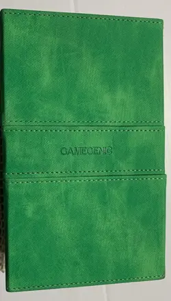 Stronghold 200+ Card Convertible Deck Box: Green GameGenic NICE Condition! - Image 1