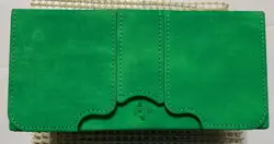 Stronghold 200+ Card Convertible Deck Box: Green GameGenic NICE Condition! - Image 2