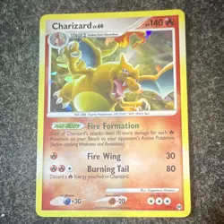 Pokemon Charizard HP140 Cracked Ice Holo Rare 001/099 2009 Miscellaneous Card - Image 1