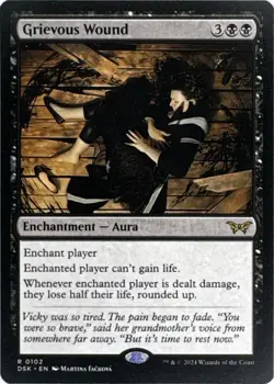 [15% OFF 4] Grievous Wound #416 - Duskmourn - NM - MTG Magic Card - Image 1