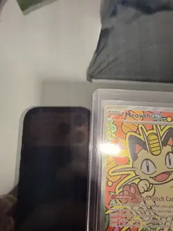 Pokemon Meowth EX Full Art Holo Card 121/088 Basic 170 HP Cat Pokemon TCG - Image 3