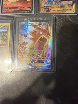 Pokemon Card Lot Gyarados Ex Full Art. Mew Xy192 3 Charizards. Tag Team Promo - Image 2