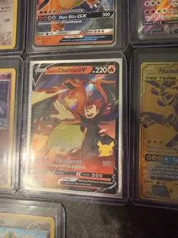 Pokemon Card Lot Gyarados Ex Full Art. Mew Xy192 3 Charizards. Tag Team Promo - Image 5