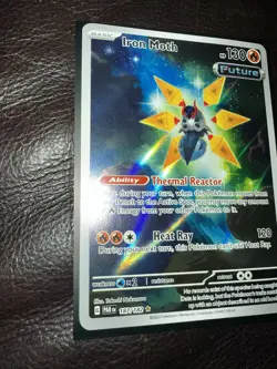 Iron Moth 187/182 Sv04: Paradox Rift Pokemon TCG Holo Card NM+ Condition - Image 3