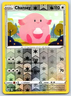 Chansey - Reverse Holo - Fusion Strike Pokemon 151 Card NM - Image 1