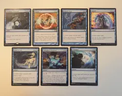 MTG Blue Counterspells.7 cards.Magic the gathering collection blue counterspell - Image 1