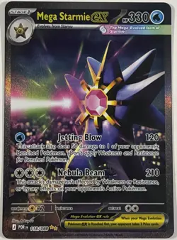 Mega Starmie EX Perfect Order 118/88 FULL ART ULTRA RARE CARD PSA 10 Candidate🔥 - Image 1