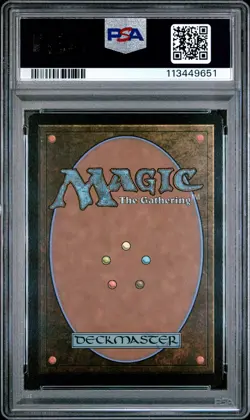 2023 MTG COMMANDER MASTERS FOIL #285 ENTOURAGE OF TREST PSA 9 - Image 2