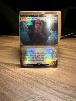 Magic: The Gathering Eivor, Wolf-Kissed Texture Foil Rare Red Green White ACR - Image 2