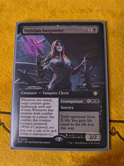 Stensian Sanguinist Borderless MTG SOC Strixhaven - Image 1