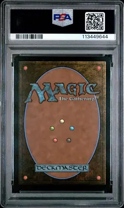 2023 MTG COMMANDER MASTERS FOIL-ETCHED #479 AMINATOU'S AUGURY PSA 9 - Image 2