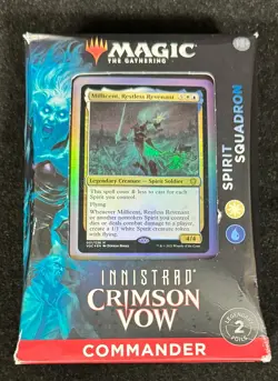Magic the Gathering MTG Innistrad CRIMSON VOW Commander Deck SPIRIT SQUADRON - Image 1