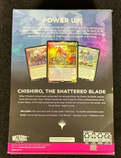 Magic the Gathering MTG KAMIGAWA NEON DYNASTY Commander Deck UPGRADES UNLEASHED - Image 4