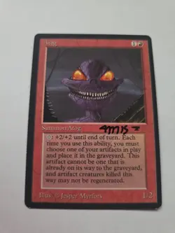 Atog SIGNED By Jesper Myfors Magic The Gathering - Image 1
