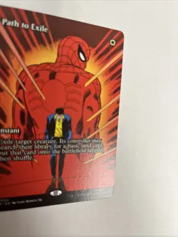 Path To Exile Borderless Nonfoil Spiderman MTG - Image 2