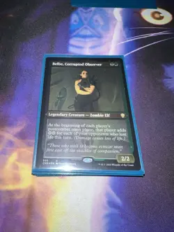 Mtg Singles - Belbe, Corrupted Observer (Foil Etched) Commander Legends Rare LP - Image 1