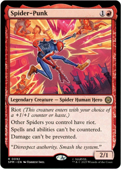 Spider-Punk - 0092 - Marvel's Spider-Man MTG - NM/M - English - Image 1
