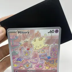 Pokemon Milcery - Illustration Rare Holo SV07: Stellar Crown 152/142 NM - Image 2