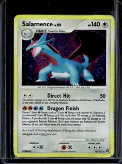 2007 Pokemon Diamond & Pearl Secret Wonders Salamence Holo #18/132 - Image 1