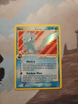 Pokemon Mew Gold Star EX Dragon Frontiers Ultra Rare Holo 101/101 2006 Vintage - Image 1