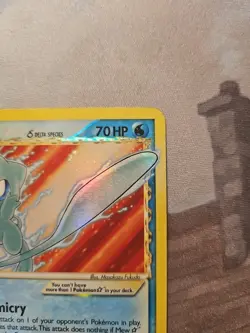 Pokemon Mew Gold Star EX Dragon Frontiers Ultra Rare Holo 101/101 2006 Vintage - Image 4