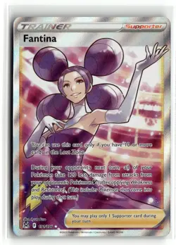 2022 Pokemon - Sword & Shield - Lost Origin Fantina #191/196 - Image 1