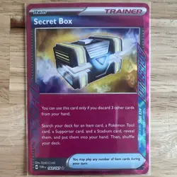 Pokemon TCG Secret Box ACE SPEC Rare Trainer 163/167 Sv06 Holo - Image 1