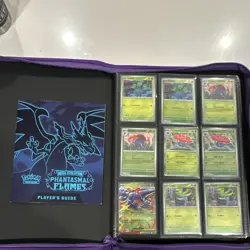 Pokemon Mega Evolution Phantasmal Flames 99% Complete Set Charizard Holo English - Image 1