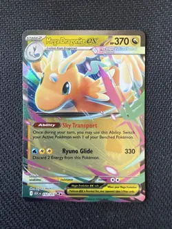 Mega Dragonite ex 152/217 Double Rare ME: Ascended Heroes Pokemon Near Mint - Image 1