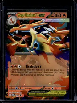 2025 Pokemon MEP Black Star Promos Mega Charizard Y ex #030 - Image 1