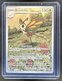 2026 Pokemon Ascended Heroes Beautifly Illustration Rare #219/217 - Image 1