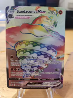 Sandaconda VMAX 206/198 Hyper Rare Rainbow Holo Full Art Pokemon Chilling Reign - Image 1