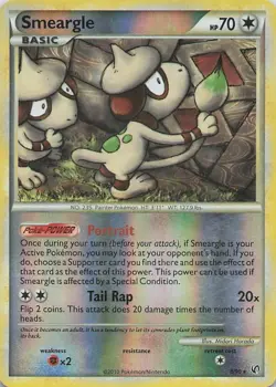 Pokemon Smeargle Reverse Holo Rare 8/90 Undaunted - Image 1