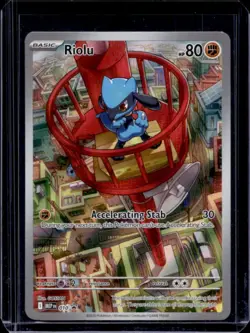 2025 Pokemon MEP Black Star Promos Riolu #010 - Image 1