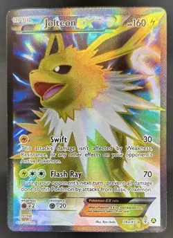 2016 Pokemon XY Generations Jolteon EX Full Art Promo #28a/83 - Image 1
