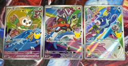 Pokemon First Partner Illustration Collection Gen 7 Full Set Alola Sku002 - Image 1