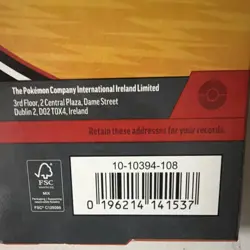 Pokemon Day 2026 30th Anniversary Pikachu Box Promo Booster￼ **Ripped hanger** - Image 3