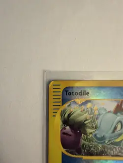 2002 Pokemon TCG Totodile Expedition Base Set 134/165 Reverse Holo - Image 3