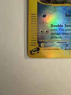 2002 Pokemon TCG Totodile Expedition Base Set 134/165 Reverse Holo - Image 5