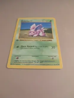 Pokemon TCG Nidoran Base Set 55/102 1st Edition Shadowless - Image 2