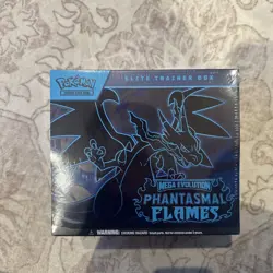 Pokemon Mega Evolution Phantasmal Flames Elite Trainer Box Sealed - Image 1