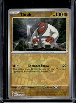 2025 Pokemon Black Bolt Throh Reverse Holo Uncommon #050/086 - Image 1