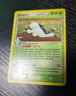 Pokemon Quagsire Delta Species Non Holo Rare EX Dragon Frontiers 21/101 LP - Image 2