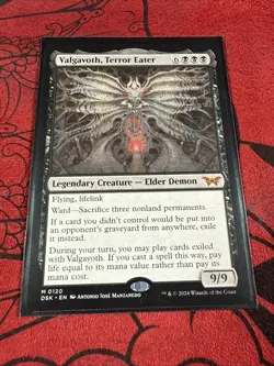 x1 Valgavoth, Terror Eater M MTG Duskmourn: House of Horror M/NM, English - Image 4