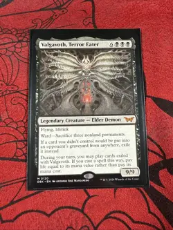 x1 Valgavoth, Terror Eater M MTG Duskmourn: House of Horror M/NM, English - Image 5