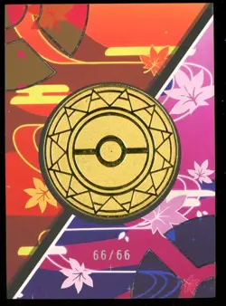 NON TCG Pokemon Elf Eif Origin Collection NJ 10 COIN CASE HIT #'d 66/66 Waevile - Image 2