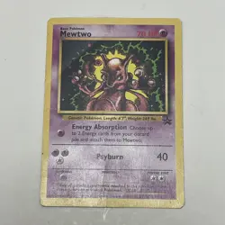Pokemon Wotc Black Star Promo 14 Mewtwo Used - Image 1