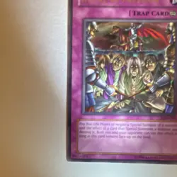Yu-Gi-Oh! Royal Oppression Legacy of Darkness LOD-091 Trap English Rare - Image 5